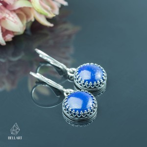 Kolczyki lapis lazuli na zamówienie