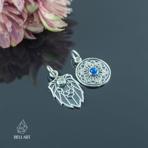 Srebrne wisiorki na zamówienie