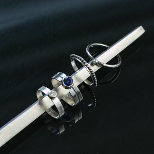 Srebrne pierścionki na zamówienie