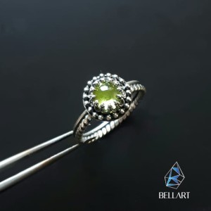 Pierścionek z perydotem