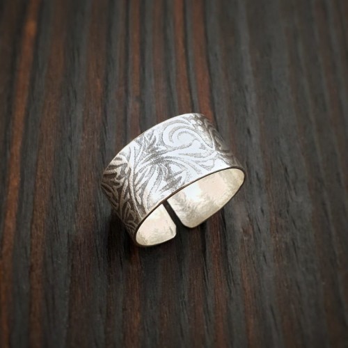 obrączka męska z grawerem na zamówienie