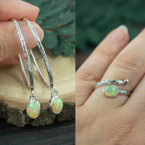 kolczyki-koła-z-opalem-i-pierścionek-z-opalem-na-zamówienie